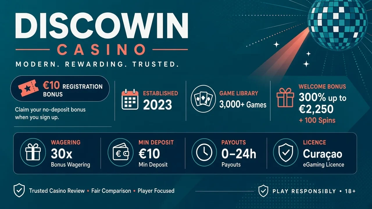 DiscoWin non gamstop casino